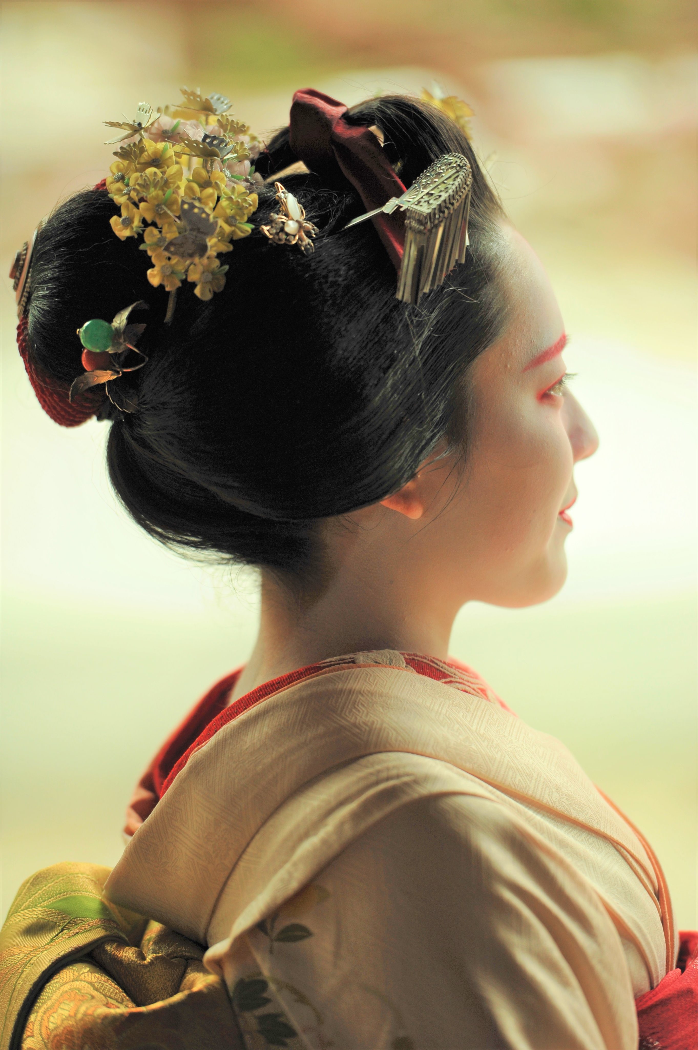 時空の旅人 見つめる横顔 上七軒 勝貴 五花街芸舞妓撮影会 桜 知恩寺 上七軒 勝貴 京都 Geiko Maiko Kyoto T Co Gp104ygewl Twitter