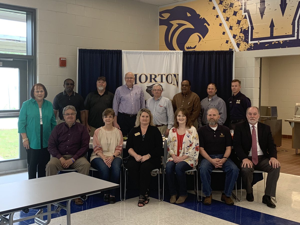 PantherPrideMHS's tweet photo. Last week MHS held a ribbon cutting for the new cafeteria.  Students will begin eating in it tomorrow!! https://t.co/X97YZl7SUS