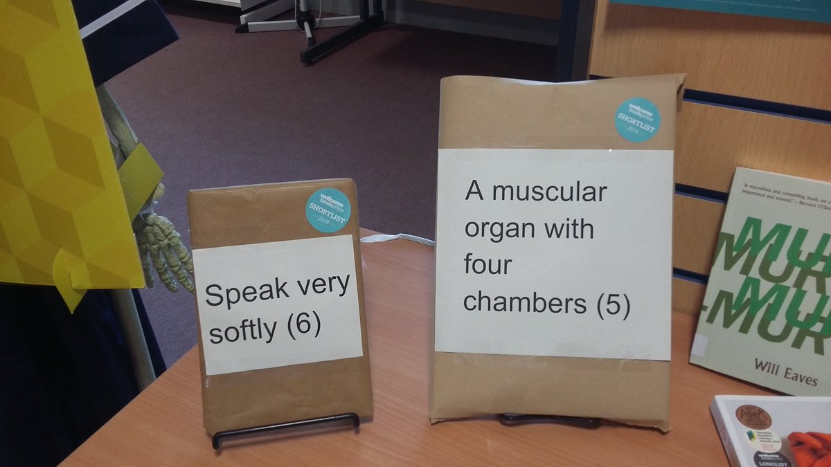 HelenAs45439850's tweet photo. @SunderlandRoyal
The Library display for
#curiousdisplay
#WBP2019
Are you incurably curious?
@readingagency
@wellcomebkprize https://t.co/vXvWhN46PR