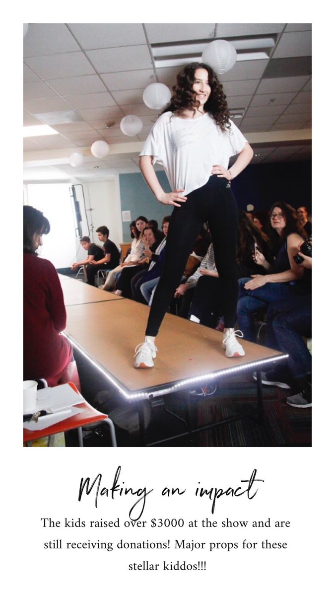 So incredibly proud &amp; impressed by the students at the Jewish Community HS of the Bay in SF. #FBNW was invited to be a part of their #Fashion With Compassion #charity #fashionshow benefiting IsraAID. The students raised $3k+! Super honored to be a part of such an amazing event!