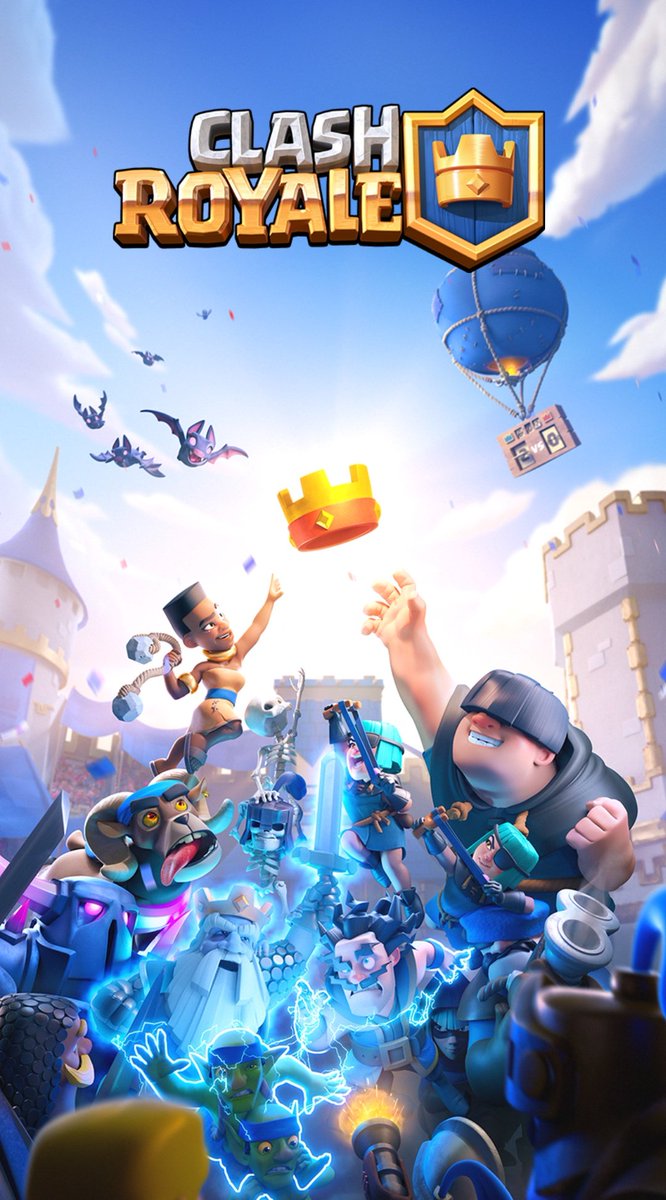 Nueva imagen de carga #ClashRoyale ¿Qué os parece? A nosotros nos gusta!! 💪💪

Que tal con los nuevos modos de juego,  deseando probarlos.

Si quereis Clan Ladder + premios en ClanWars #BEaTCTplayer y también si quereis competitivo tenemos EQUIPO, mandad MD para mas info