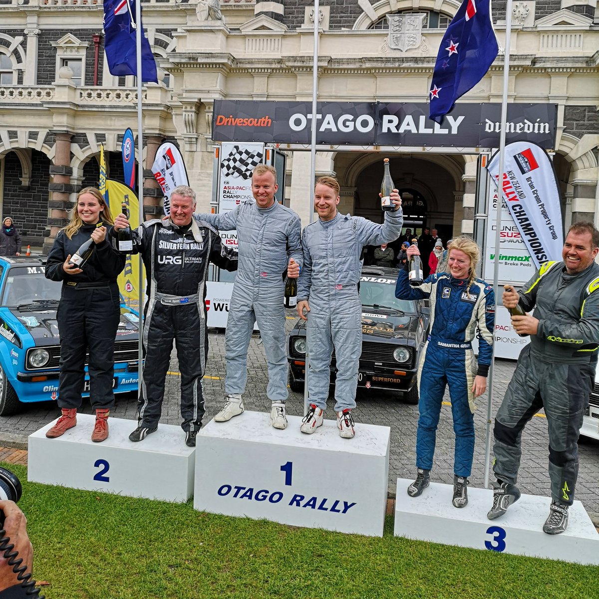 OpensTightens's tweet photo. #WeekendWinners:
· @CIRally #SanremoRally -> #Breen #Nagle
· @OfficialBRC @TACrally -> #Princen #Eelbode
· @rallylivenz @OtagoRally -> #Paddon #Kennard / #Østberg @TorsteinEriksen https://t.co/J9YLQLrP8g