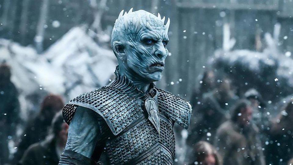 You may not want the Night King in your bedroom but that Icy Blue color really is great for your sleeping environment! #gameofthrones #got #jonsnow #daenerystargaryen #aryastark #sansastark #emiliaclarke #winteriscoming #forthethrone  #khaleesi #cerseilannister #motherofdragons