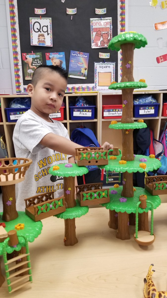 WPSMissBond's tweet photo. Just enjoying our new toys from #lakeshore #iteachprek #wpsrocks @WoodlynneSchool https://t.co/WIBu3xzMQM