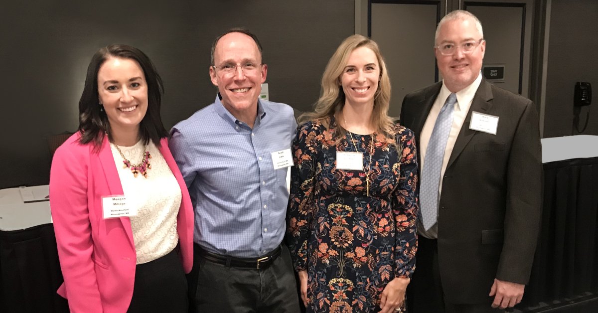 MediaMinefield's tweet photo. It was an honor for one of our #NewsNinjas, @MeaganMillage, to be asked to speak to young #journalists at the @MWJournConf about how to communicate with #PRpros and #businesses. #Newsability https://t.co/DR3Z0fYC1Y