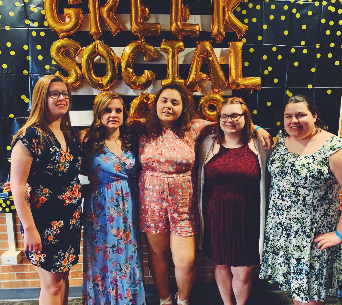 some of our wonderful sisters had such a GREAT time at the social Saturday! we are so sad that Greek Week is officially over, but we are thankful for how much fun we had! we also want to shout out <a href="/ab_greek/">AB Greek Life</a>/<a href="/megavery_/">Megan Avery</a> on the amazing job this past week. we are so thankful!♥️🌹