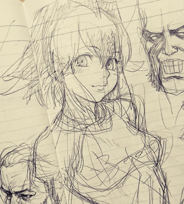 4月になってから1回も絵あげてなかったんだな…ちょこっとrkgk 
