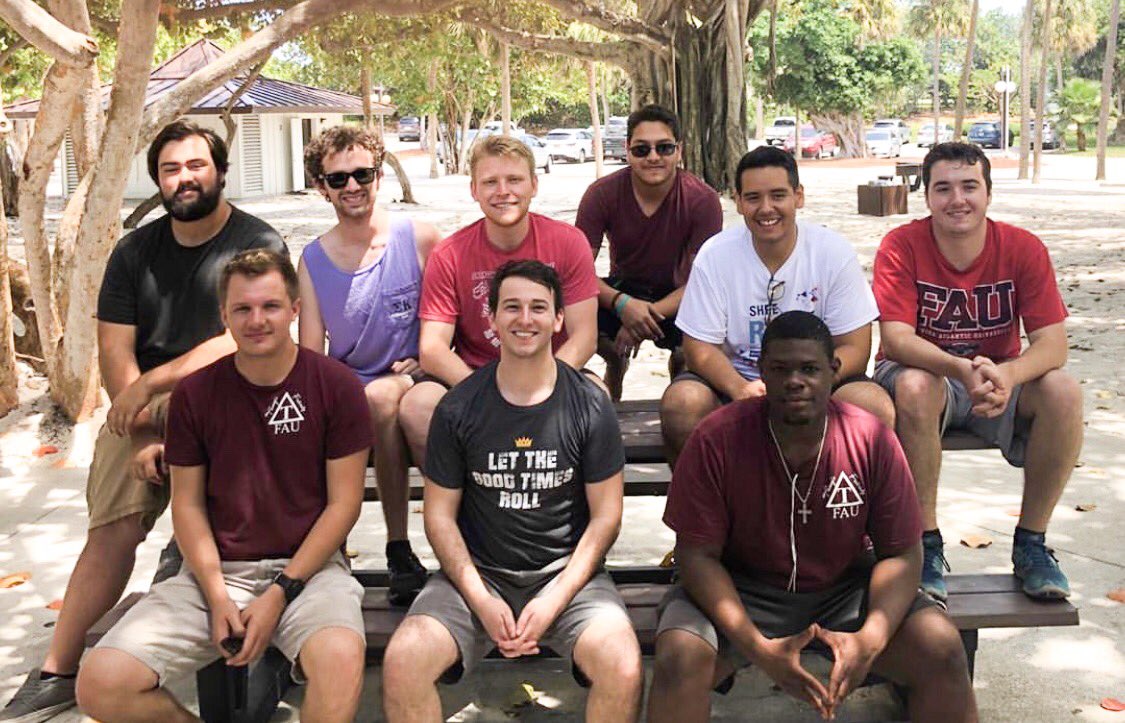Happy Founders Day to the gentlemen of <a href="/TriangleFAU/">Triangle Fraternity</a>! 

#FAU #fauifc #faufslife