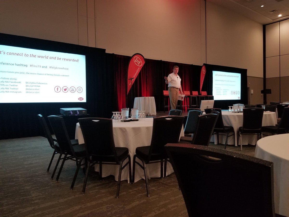 Howard Straub (@robotgrazier) on Twitter photo Ben Smink kicks off the FMS conference in Ottawa. How can we help dairies in the future? #fms19 #MSUKBS Ben Smink kicks off the FMS conference in Ottawa. How can we help dairies in the future? #fms19 #MSUKBS