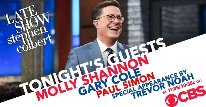 TONIGHT: Stephen is in the guest chair and @Trevornoah is asking the ...