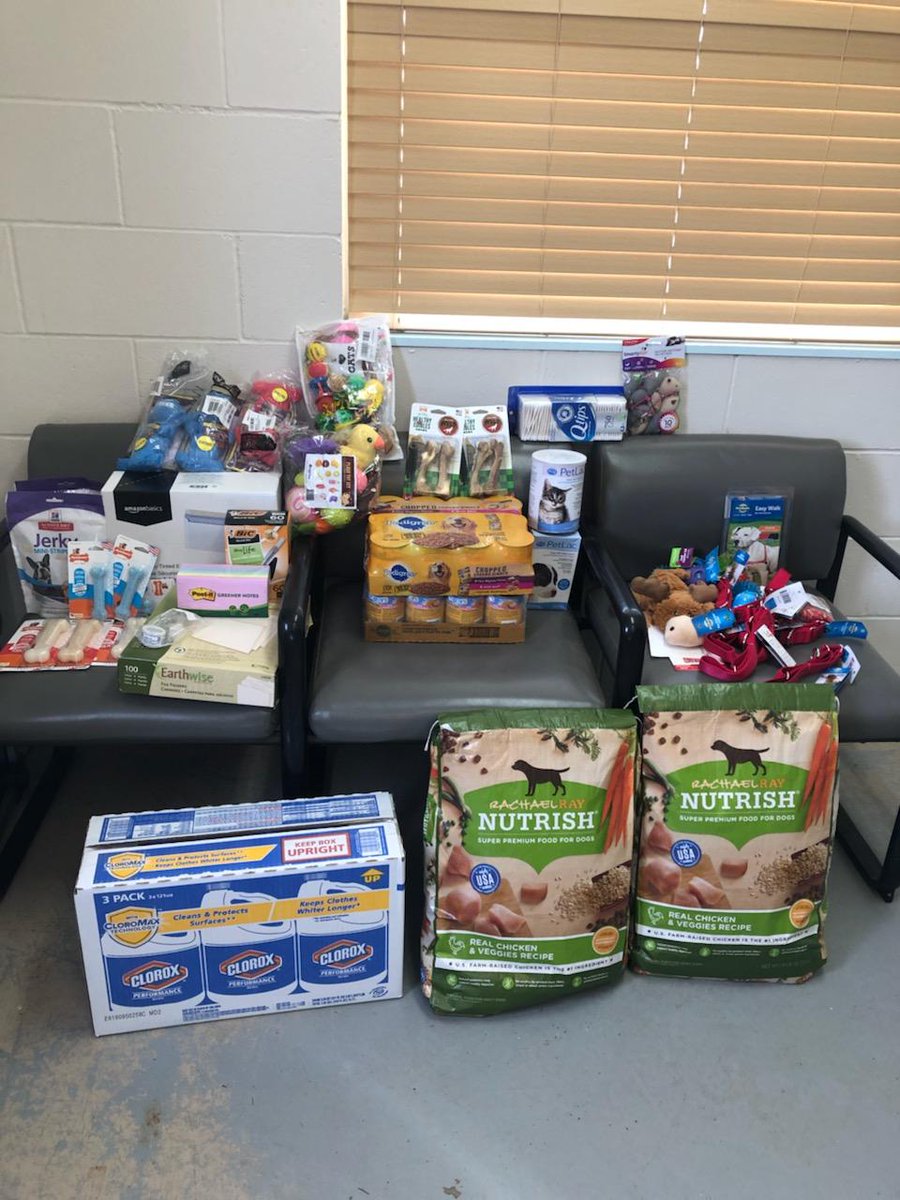 Someone asked the Forest County Humane Society for their Amazon Wish List. Angie, the Manager at FCHS, texted me this morning, "It was like Christmas morning I cried. So thankful!" She also said they don't have to hold a fundraiser for a washer/dryer because of all of you!!! 