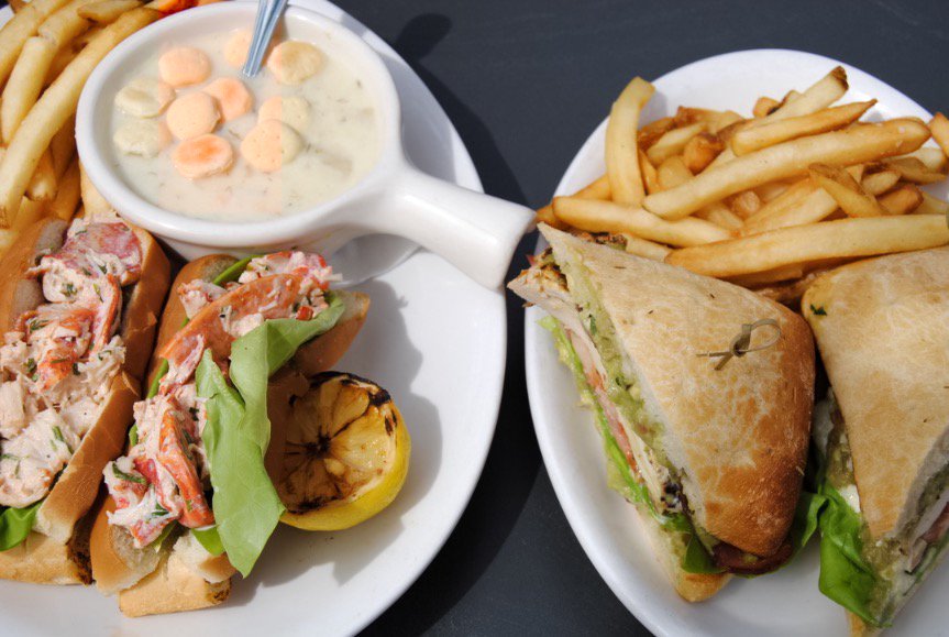 Dillon's Boston (@dillonsboston) on Twitter photo ☀️spring is finally here and so are our new menu items☀️
Double Lobster Roll & Cali Chicken Sandwich. ☀️spring is finally here and so are our new menu items☀️
Double Lobster Roll & Cali Chicken Sandwich.