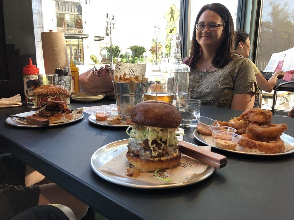 stack571's tweet photo. What a great picture, and look at all that yummy food! Come in for one of our famous juicy burgers, milkshakes with a shot, or perhaps a whiskey flight! Don't forget to tag us in your photos!
#stack571 #stack571burgerandwhiskeybar #whiskeybar #burgerjoint #bourbon #milkshake https://t.co/U1QlGhWf8U