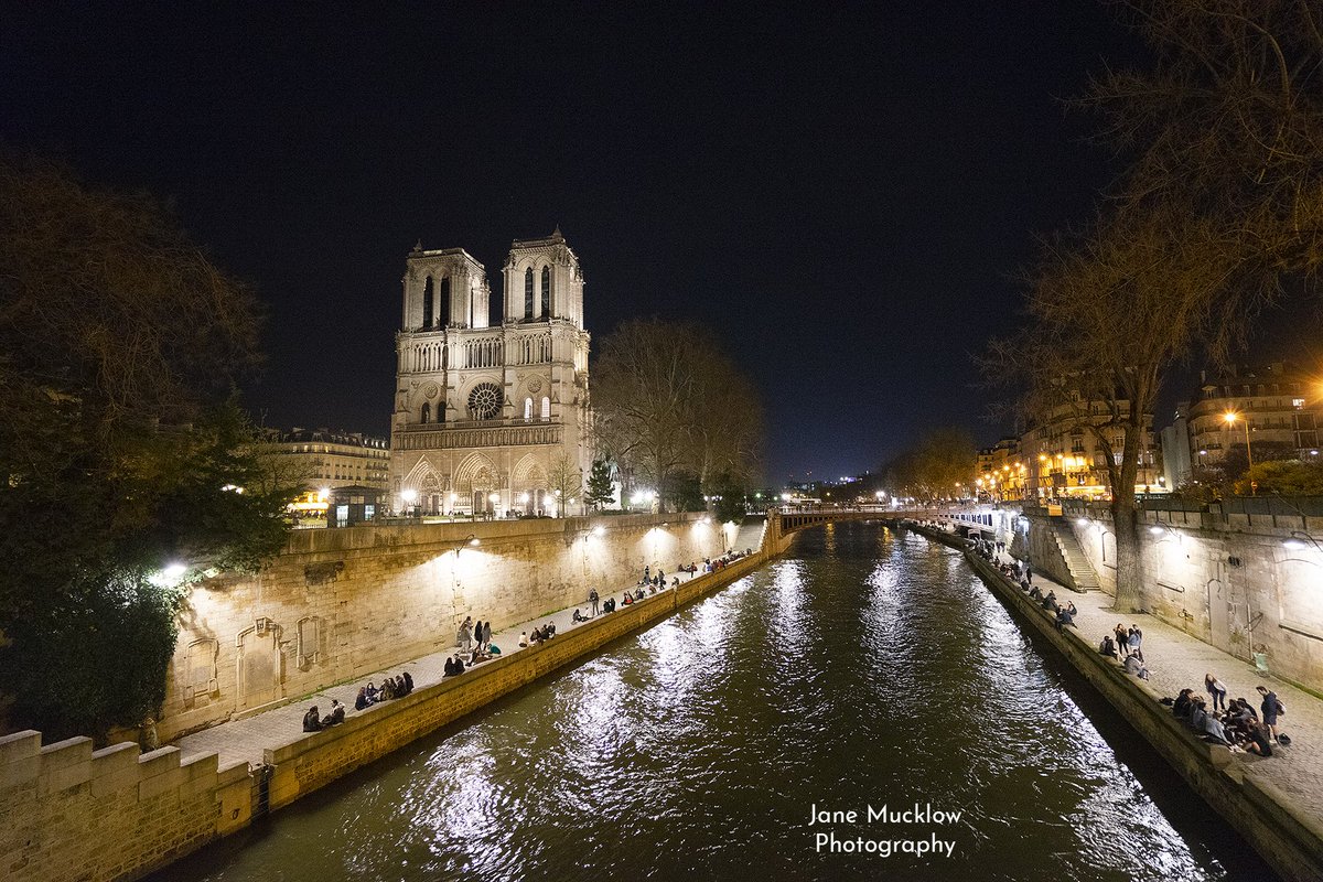 So sad  #NotreDame (Photo is from last April on our last visit) #NotreDamedeParis