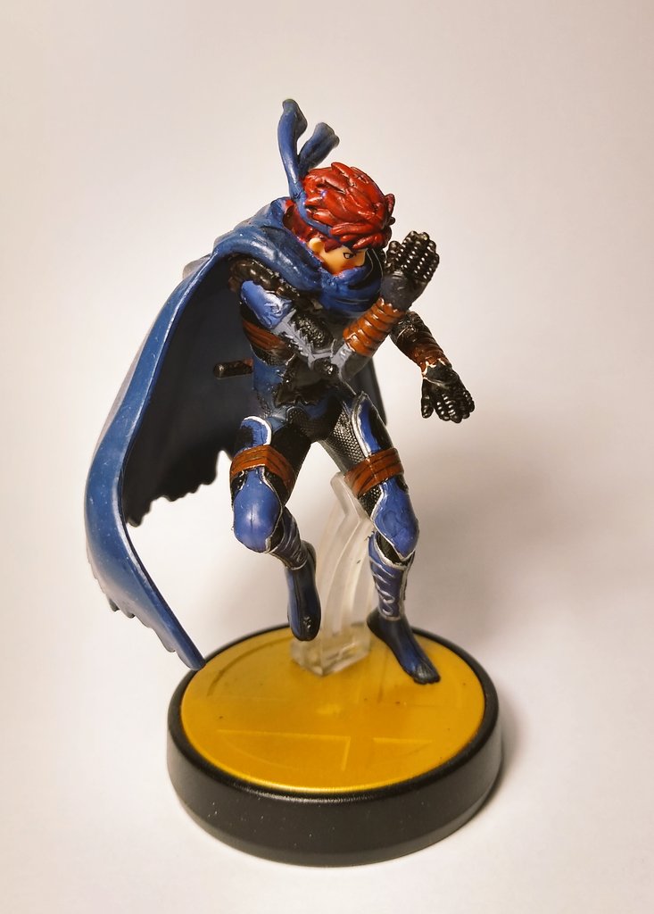 Charrette_Man's tweet photo. Pherae ninja [02/99]
#Chacha201999
#amiibocustom https://t.co/paWhUL0ZGC