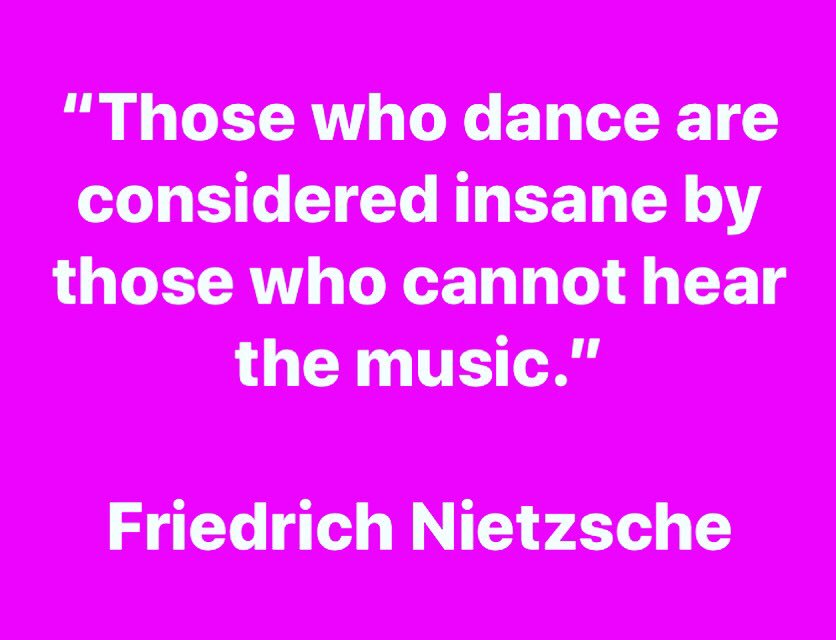 #lovethis #dancetoyourownbeat #therrightkindofcrazy #beyourself even if no one else understands or your considered #weird #crazy #weirdgirl #keepingitweird #itsokaytobediffrent #loveyourself #musicinmyhead #followyourdreams #exceptyourself