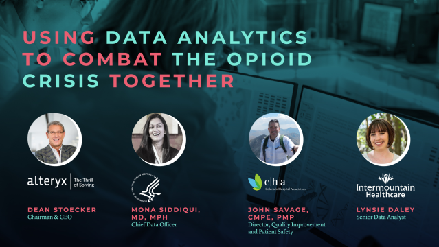 tyservin's tweet image. This March, @AlteryxDean attended #SXSW to speak with healthcare professionals helping battle the #opioidcrisis. Read his blog post about the event here! #DataForOpioids bit.ly/2Dee4jK