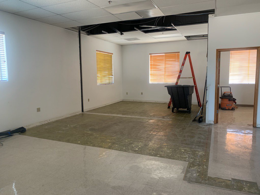 ShocoOil's tweet photo. Exciting News! We have started construction in our Shoco Springs location to expand our lab! Check back for more updates soon! #newlabwhodis #labexpansion #cleanoil #oil https://t.co/yGQJL2cjGB