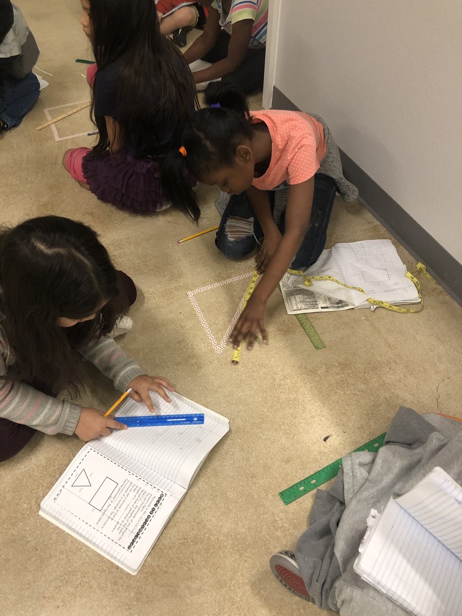 Mrsdsmith3's tweet image. Finding the distance around polygons! #PVLIONPRIDE #superinsecond