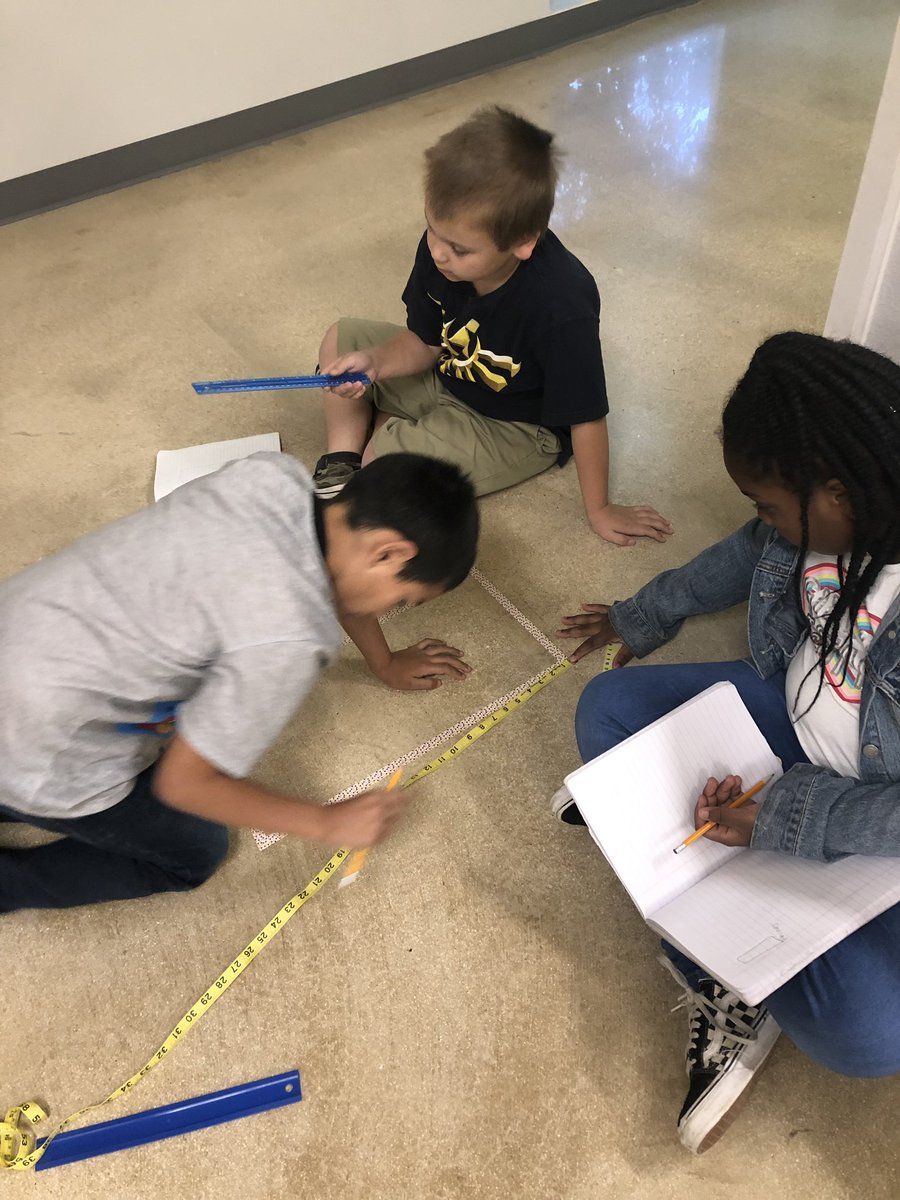 Mrsdsmith3's tweet image. Finding the distance around polygons! #PVLIONPRIDE #superinsecond