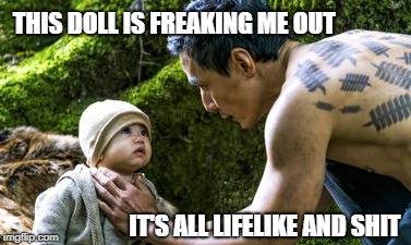 electricglow682's tweet photo. Pulling another one out of the meme vault.  Who doesn't need a little Sunny and Baby Henry? @danielwuyanzu #intothebadlandsmemes 
#IntoTheBadlands #SaveTheBadlands #Emmy4Badlands https://t.co/I1KbSRAn1B