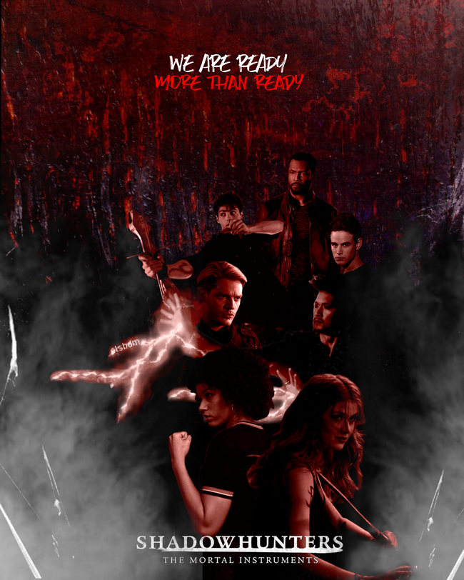 elsbdm's tweet photo. Who am I kidding? We aren't ready. At all. β°π
#Shadowhunters #ShadowhuntersChat #HalloweenInSpring #ShadowhuntersLegacy https://t.co/j32ncemwWs