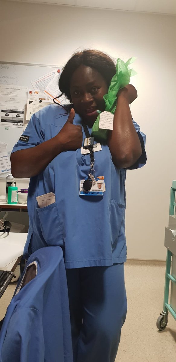 Beautiful presents given by one of our patients on the ward