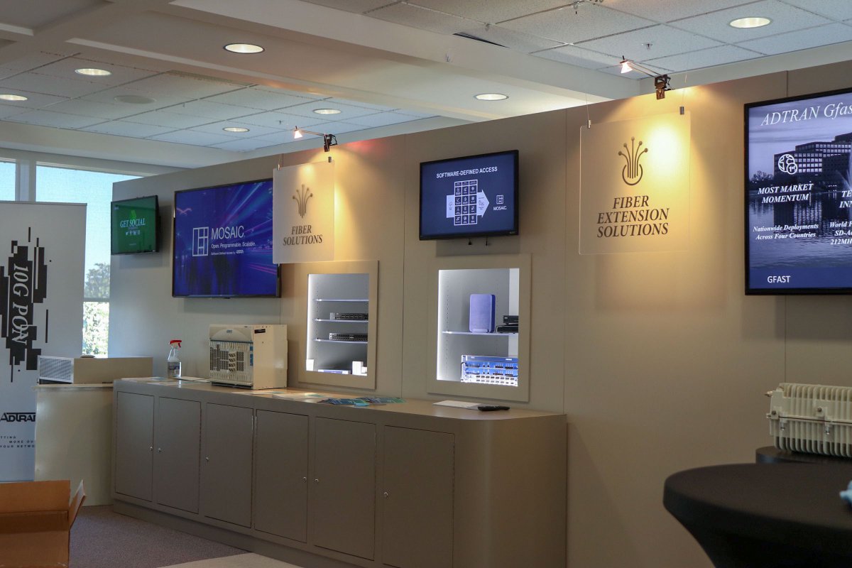 Adtran's tweet image. We’re getting ready for #adtranBBSS19 at our Huntsville campus! #BBSS19 #ADTRAN