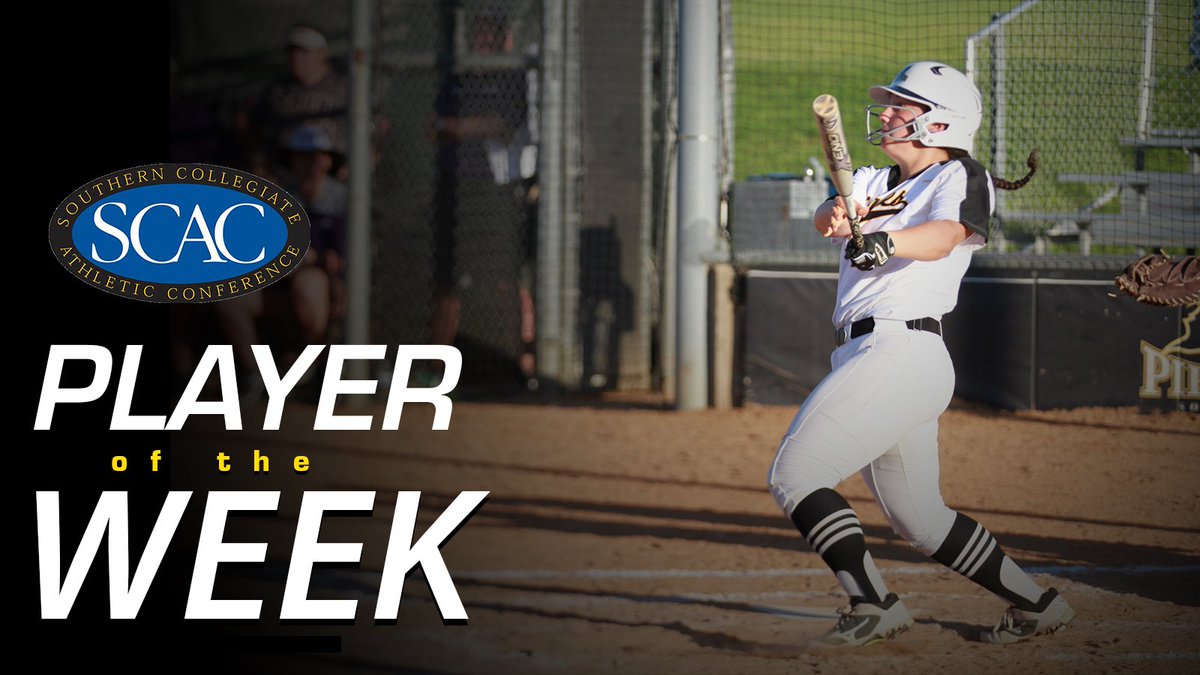 SUPirates's tweet photo. Senior Katie Bricarell Earns #SCAC Softball Hitter of the Week!!
#HereWeGoBucs #SCACpotw #SUPirates https://t.co/uQPliNEghp