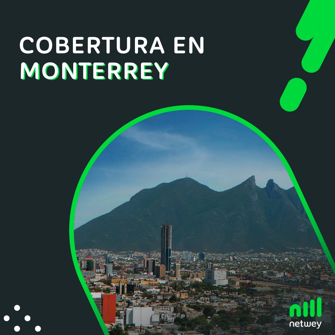 Somos un servicio de Internet fijo para tu hogar, paquetes Prepago, sin contratos, ni complicaciones y con cobertura en Monterrey.

¿Qué esperas? Comprueba tu cobertura y pide tu módem Netwey online ahora en nuestro sitio web netwey.com.mx 

#mexico #cdmx #monterrey