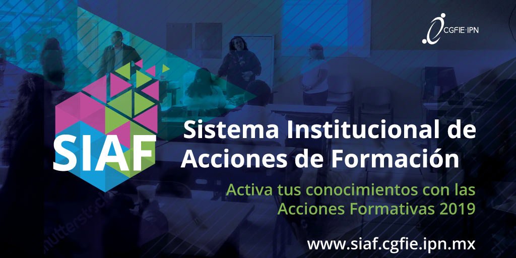 IPN_DFIE's tweet photo. #FelizViernes 👍👌
#PersonalIPN
¡Busca la #AcciónDeFormación que más te guste y participa!
Checa el calendario en https://t.co/DpRdQlldXE
#Directivo
#Docentes
#PAAE https://t.co/mwhKNBX5NX