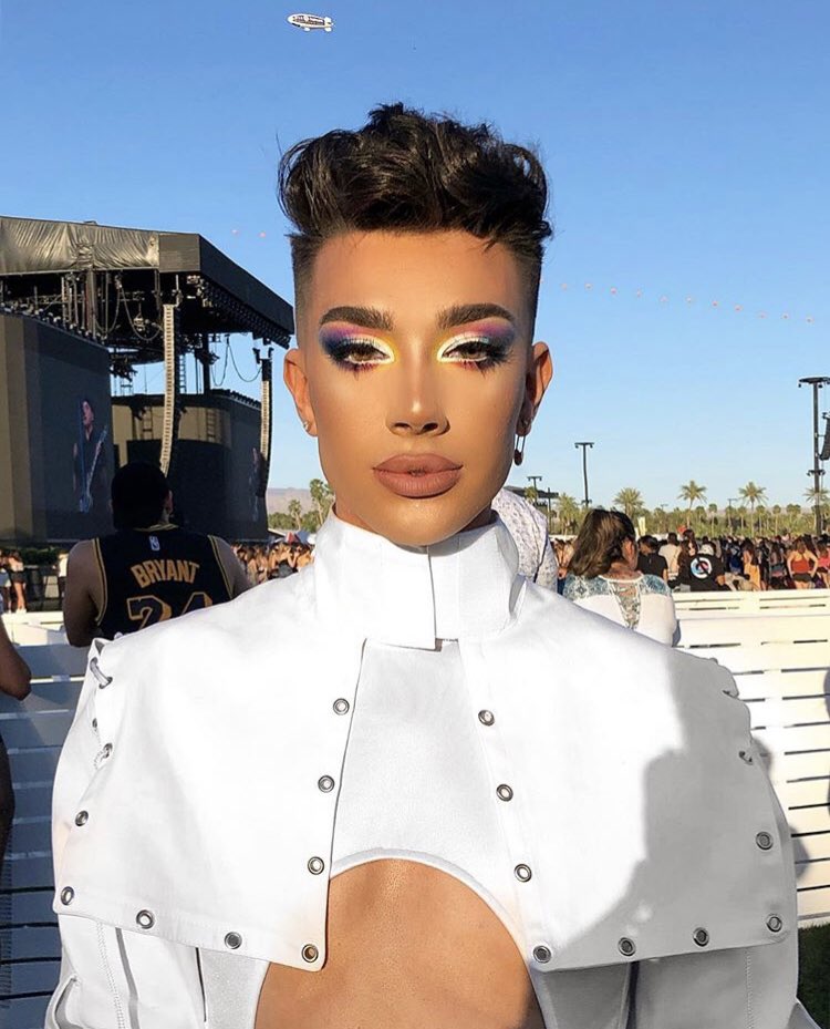 FIDM's tweet image. #FIDMGrad @bryanhearns custom made all three of @jamescharles #COACHELLA looks!