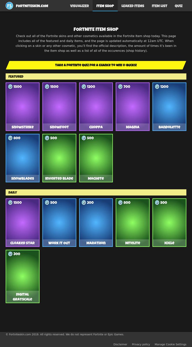 FortniteSkin tweet media