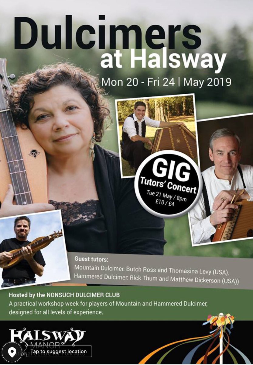levy_thomasina's tweet photo. I sure am looking forward to spreading seeds of music in the UK. I am grateful. #UK #halswaymanor #dulcimer #hammerdulcimer #FolkMusic #folkmusic #butchross #matthewdickerson #mountaindulcimer #Iloveengland https://t.co/4wokvAYur1