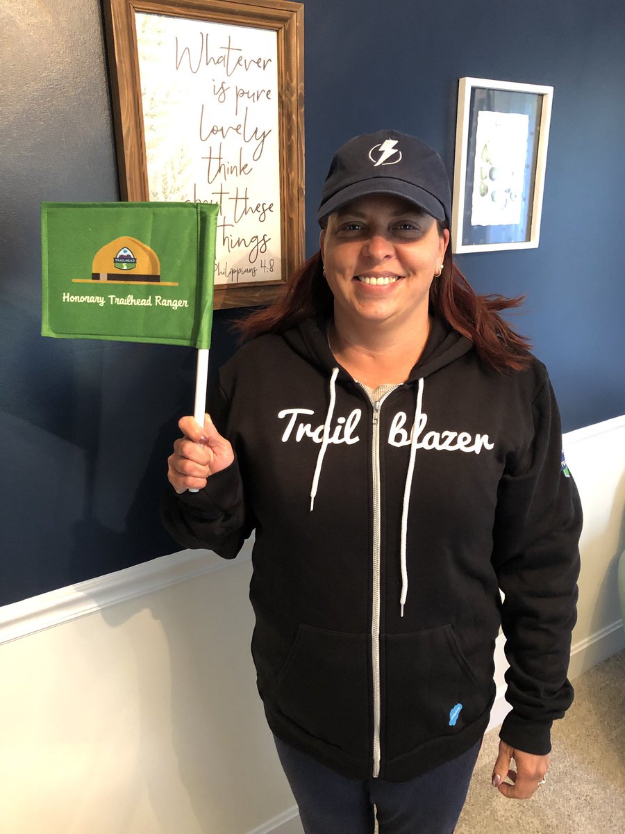 Trailhead Ranger swag and I passed my service cloud certification exam today. Good stuff! #blessed #SalesforceOhana