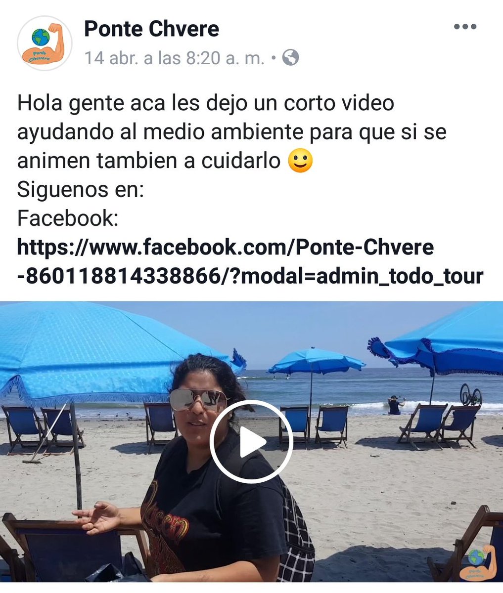 PonteChevere's tweet photo. Gente tenemos un nuevo video ayudando un poco a limpiar las playas de la Costa Verde, sigan este enlace si desean verlo!! https://t.co/WR50ZrbXC6
#Lima #MedioAmbiente #verde #Playas #TrashChallenge #video  #Facebook https://t.co/DYnQ0ALNwV