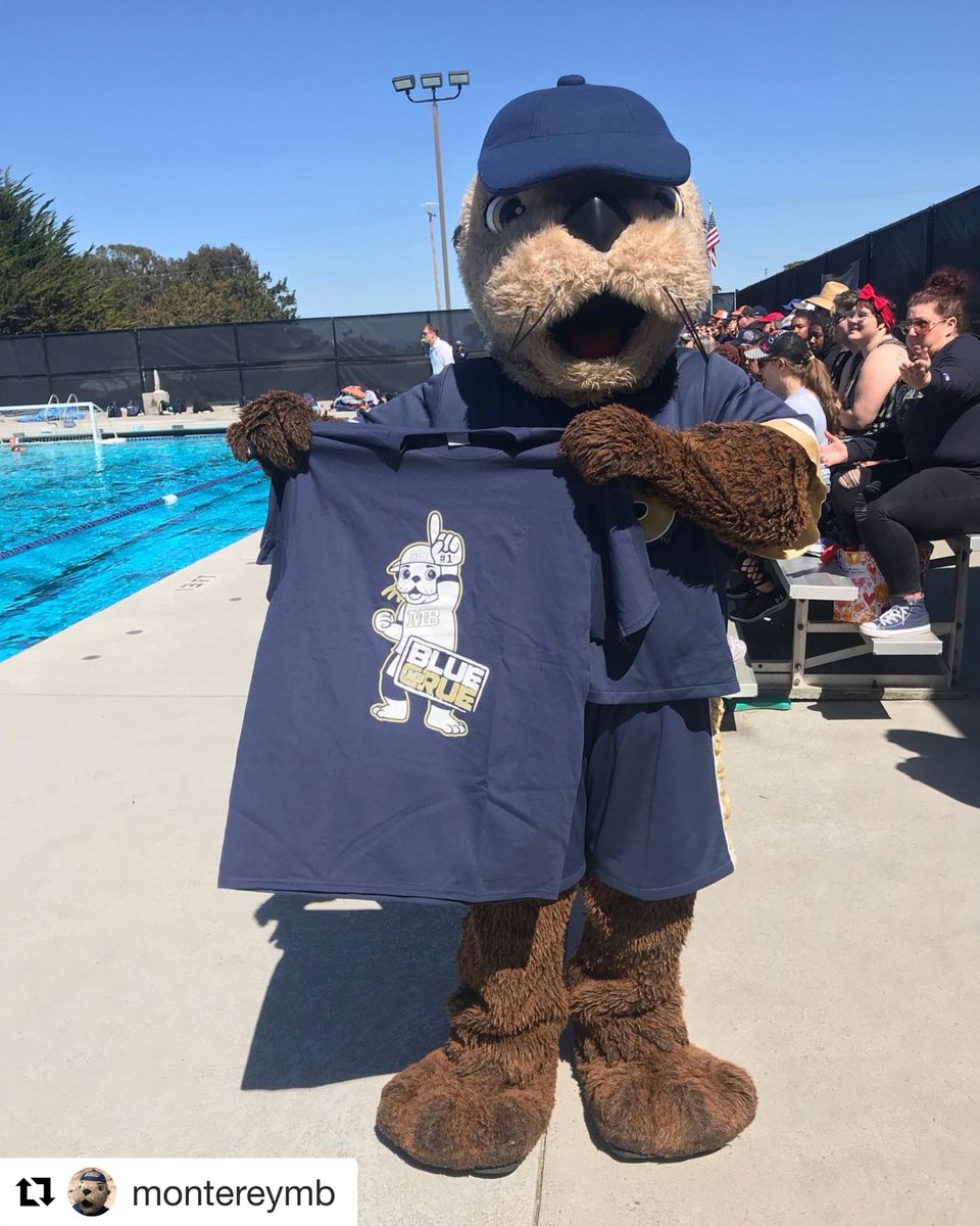 CSUMB's tweet photo. Hey, is that @MonteReyMB I see in today's #MBmon? You better believe it! Tag your post with #MBmon if you see a @csumb or @otterathletics logo nearby! https://t.co/w3RGxBOJ9e