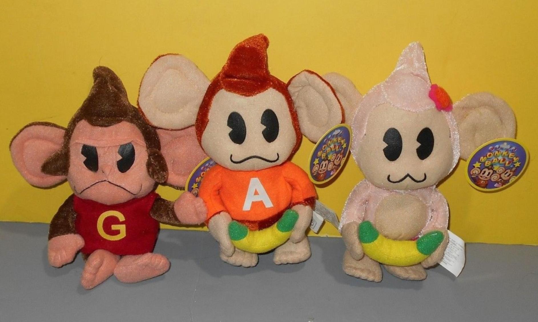 monkey ball plush