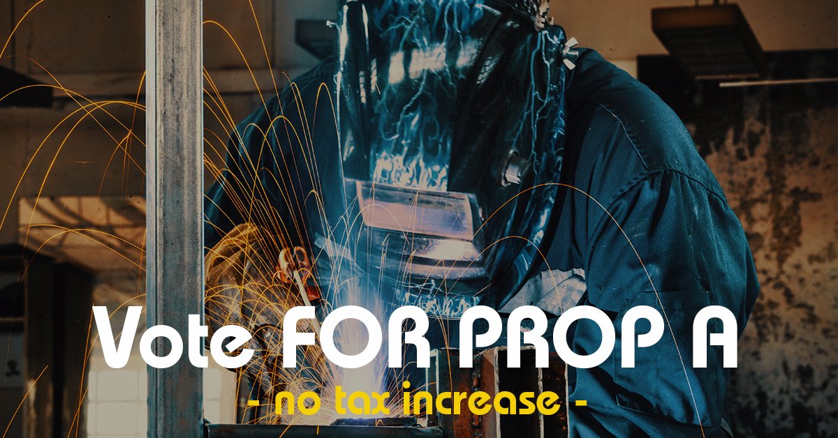BtrTrainBtrJobs's tweet photo. Dallas County Community Colleges need your VOTE! Funds will provide workforce training programs designed to meet local area needs such as: machining &amp; welding, advanced manufacturing &amp; more! Find Prop A at the end of your ballot. Early Voting: Apr. 22-30 || Election Day: May 4 https://t.co/HJcaM6IXu1