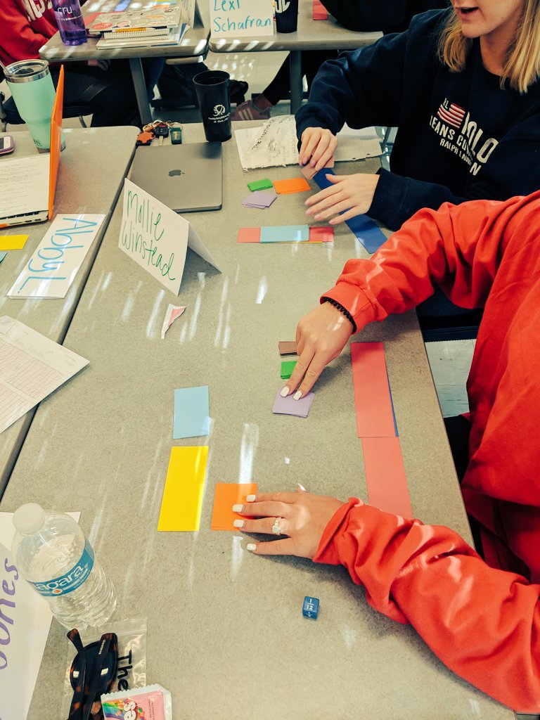 #elm410 <a href="/mburnsmath/">Marilyn Burns</a>   Developing our conceptual understanding of fractions by playing Uncover.