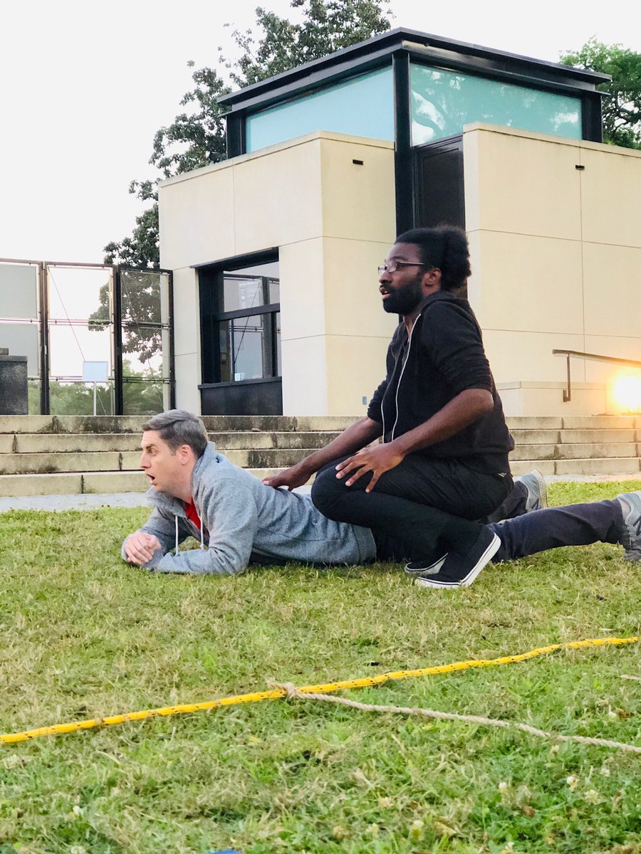 theNOLAproject's tweet photo. 2 weeks down, and this #Shakespeare story is starting to take shape. Do you have your “seat” at @NOMA1910 reserved yet?!? 

#HenchmanNOMA 🎟: https://t.co/f8gcAtjVPS

#NOLA #theatre #NOLAtheatre #TheHenchman #NOMA #OutdoorTheatre #NewPlays #WorldPremiere #NOLAProject #TNP https://t.co/gvwhaO71st