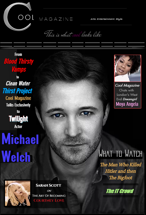 Check out our NEW issue of #CoolMagazine with #COOL cover and exclusive interview #MichaelWelch! Visit coolmagazineonline.com to read more! <a href="/MichaelWelchAct/">Michael Welch</a> #Twilight #NewMoon #Eclipse #BreakingDawn #ZNation #BloodCraft, #Interview #actor #ThirstProject #MikeNewton