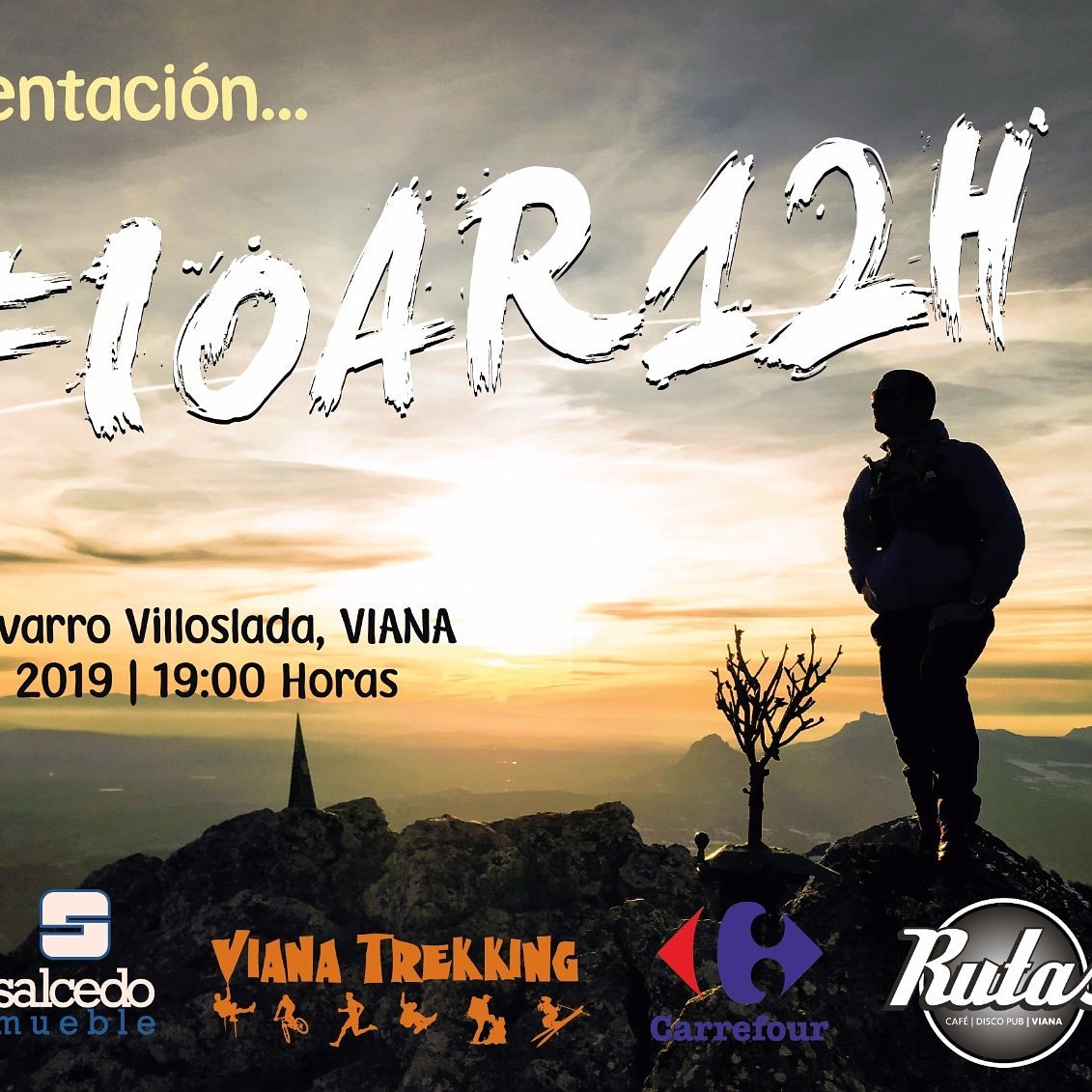 VacunHenrik's tweet photo. Por fin presentaré el proyecto #ioar12h el sábado, día 27/4 a las 19:00 h en la sala Navarro Villoslada en Viana. Revelaré todo sobre el tema. Lo que queréis saber sobre el reto. Gracias a @salcedomueble
,Pub Rutas y @VianaTrekking 
#potenciatotal https://t.co/PTbcifhlEV