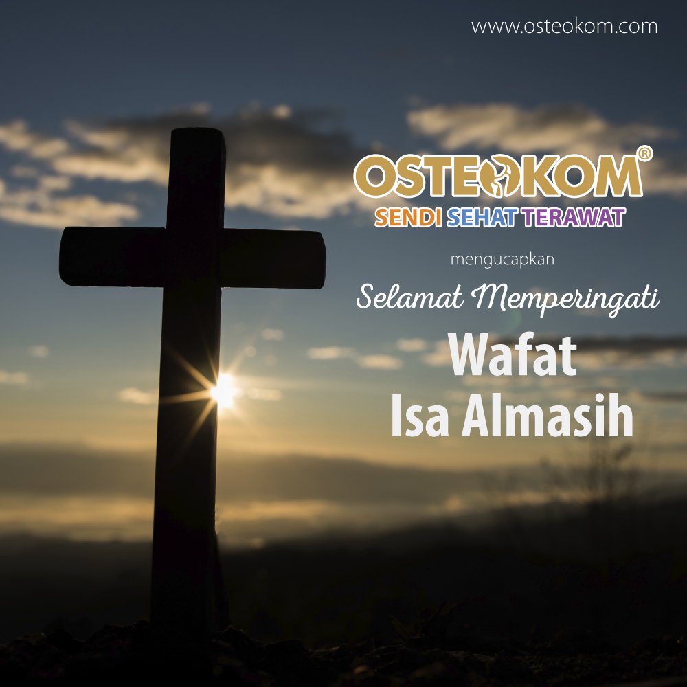 Osteokom_Lapi's tweet photo. We wish all who celebrated a blessed GOOD FRIDAY. On this Good Friday, may your day be filled with peace, love and happiness. #JumatAgung #WafatIsaAlMasih  #GoodFriday #Keselamatan #Lapi #Osteokom https://t.co/rS9vqMpSOM
