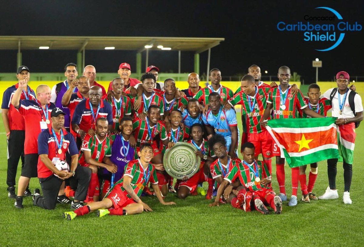AlberdiCaribe's tweet photo. El SV Robinhood (Surinam) es el nuevo campeón de la Caribbean Club Shield!!!!
Robinhood 1-0 Club Franciscain
#CCCShield https://t.co/3XMMyhjwAT