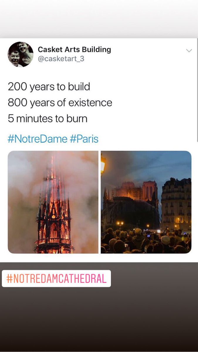 Sindyakrishnan's tweet photo. 🙏
@NotreDame #NotreDamedeParis #NotreDameCathedral #NotreDame https://t.co/1ftzHJyFNf