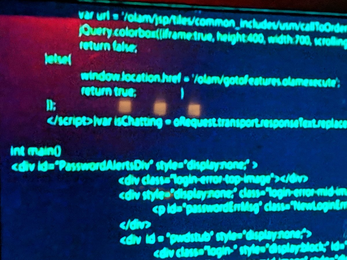 I love watching TV shows that talk about tech. "This tech is ancient, I can't crack it.. literally nuts and bolts".. zoom in.. it's HTML with jQuery 🤣 #BlackLightning