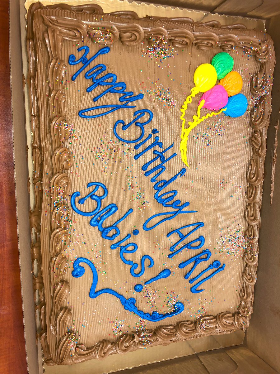 Happy birthday April babies of Bethesda 👶😋 🎉🎊🎈🍾 ...
Yum yum😋😋😋