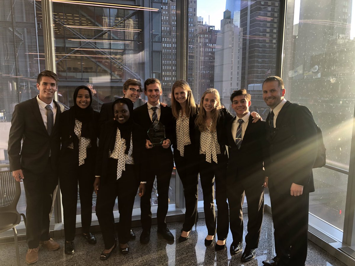 currentvei's tweet photo. SECOND PLACE!! Thank you to @VEInternational @HSBC and @Microsoft for making Nationals a time to remember! @KHSD_Official @BHSDrillers https://t.co/rFvdQljgjx