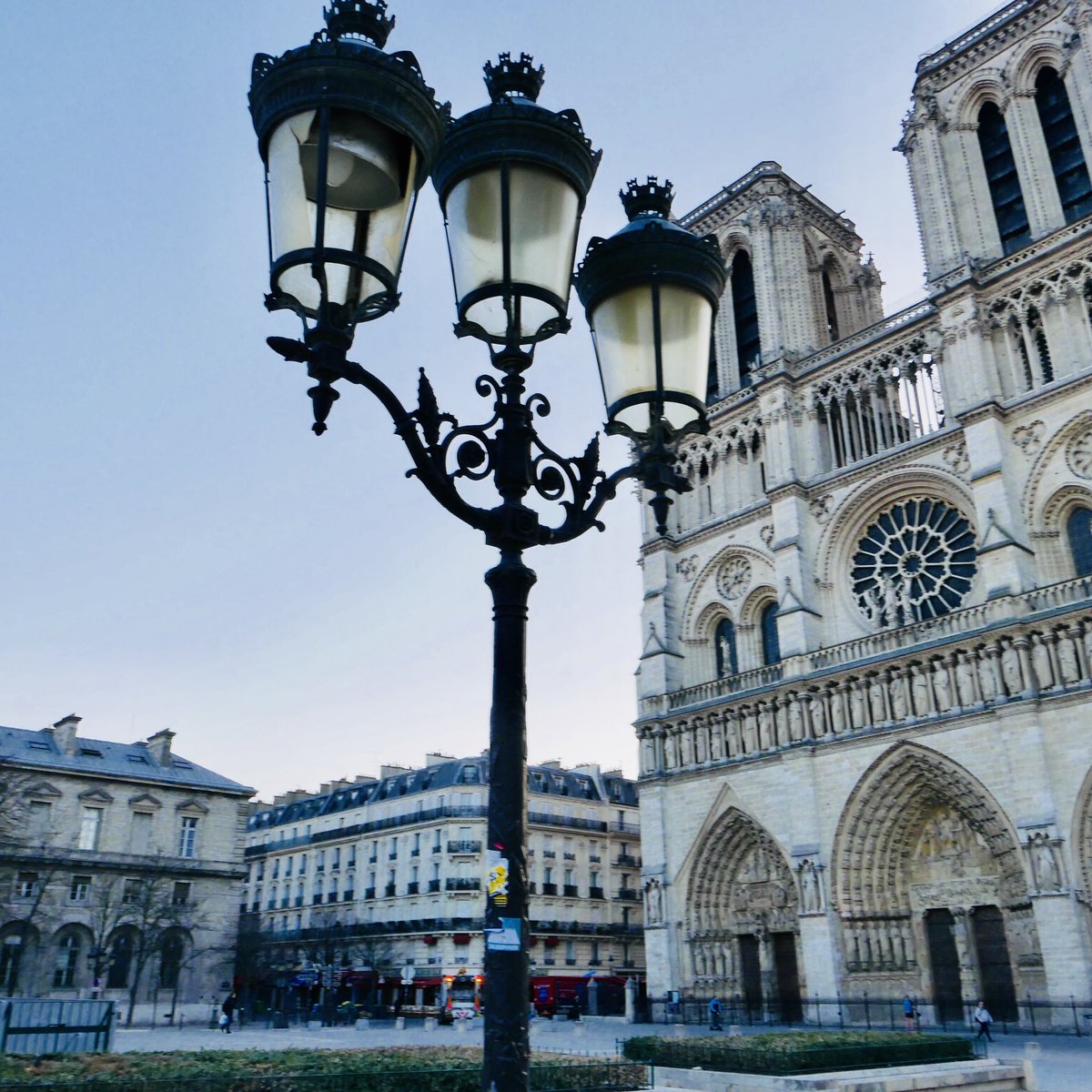 Devastated by the news of the #NotreDameFire but I am sure it will be completely rebuilt. A symbol of #France and #Westerncivilization. My solidarity to the French people #Grandenation